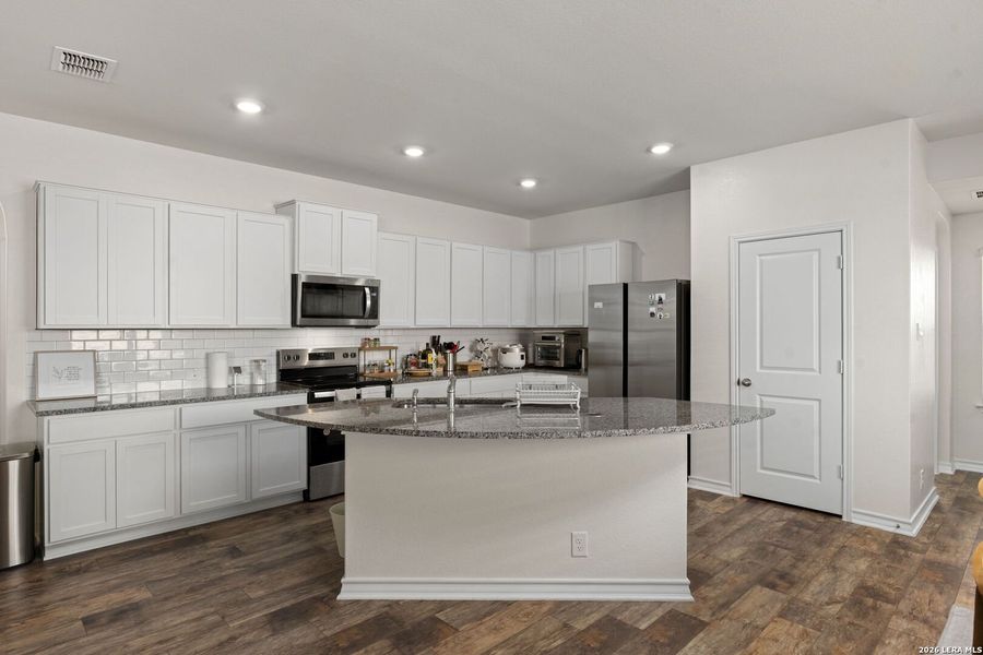 Furnished interior view inside a new home in The Canyons at Amhurst, San Antonio (Image 10).