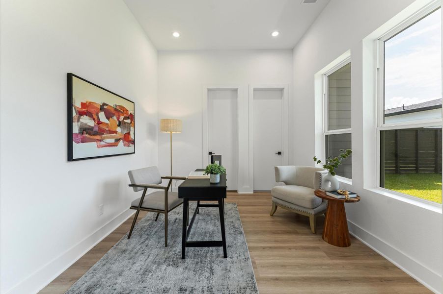 Furnished interior view inside a new home in , Missouri City (Image 19). Furnished interior view inside a new home in , Missouri City (Image 19).