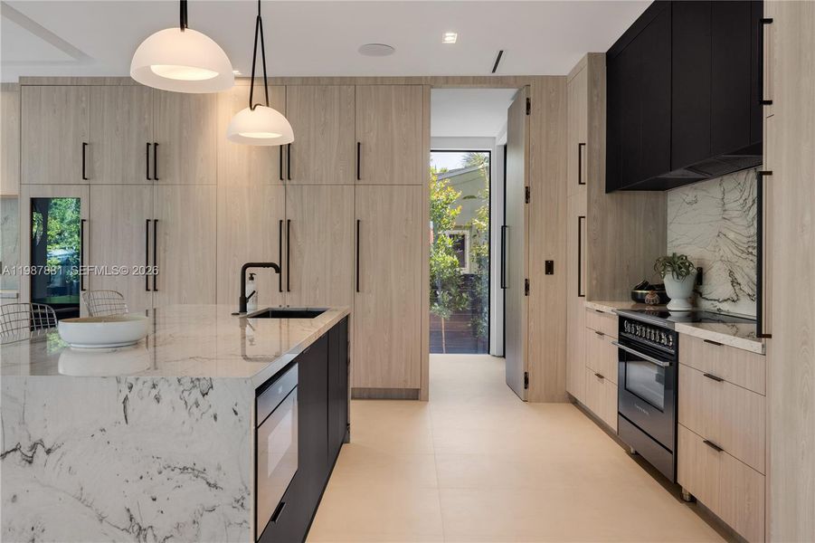 Furnished interior view inside a new home in , Miami (Image 57).