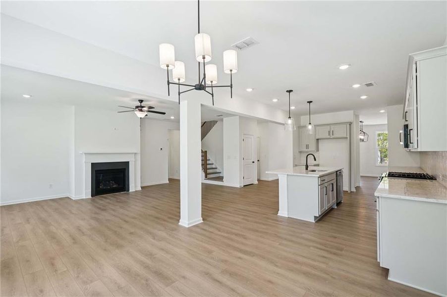Spacious, unfurnished interior of a new home in The Estates at Casteel, Bethlehem (Image 10).