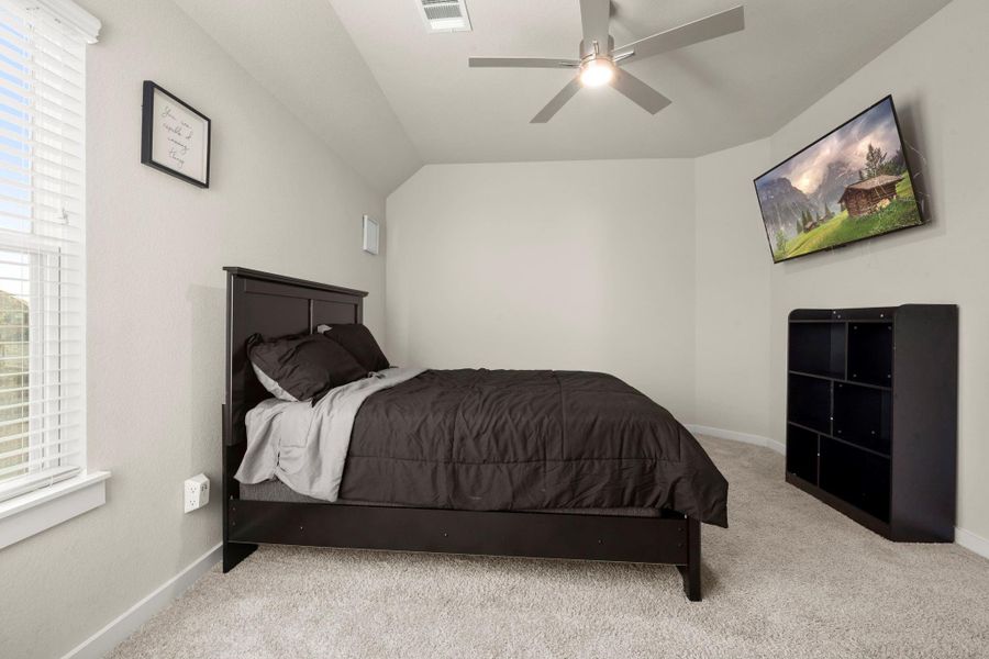 Furnished interior view inside a new home in Bradbury Forest, Spring (Image 17).