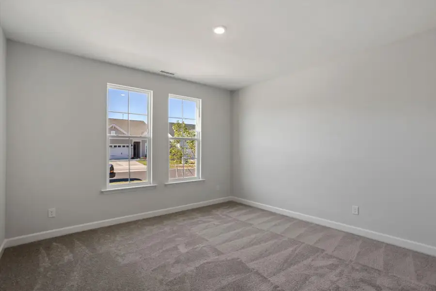 Spacious, unfurnished interior of a new home in Ovation at Sweetbrier, Durham (Image 23). Spacious, unfurnished interior of a new home in Ovation at Sweetbrier, Durham (Image 23).