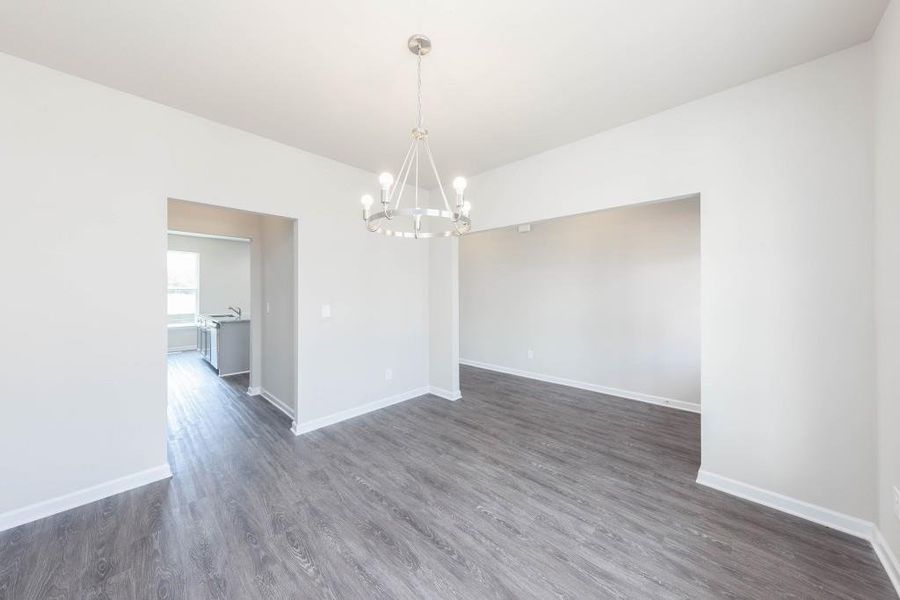 Spacious, unfurnished interior of a new home in Red Bird Manor, Jefferson (Image 14).