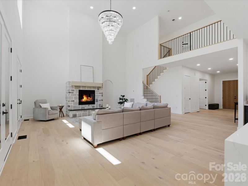 Furnished interior view inside a new home in , Monroe (Image 18).