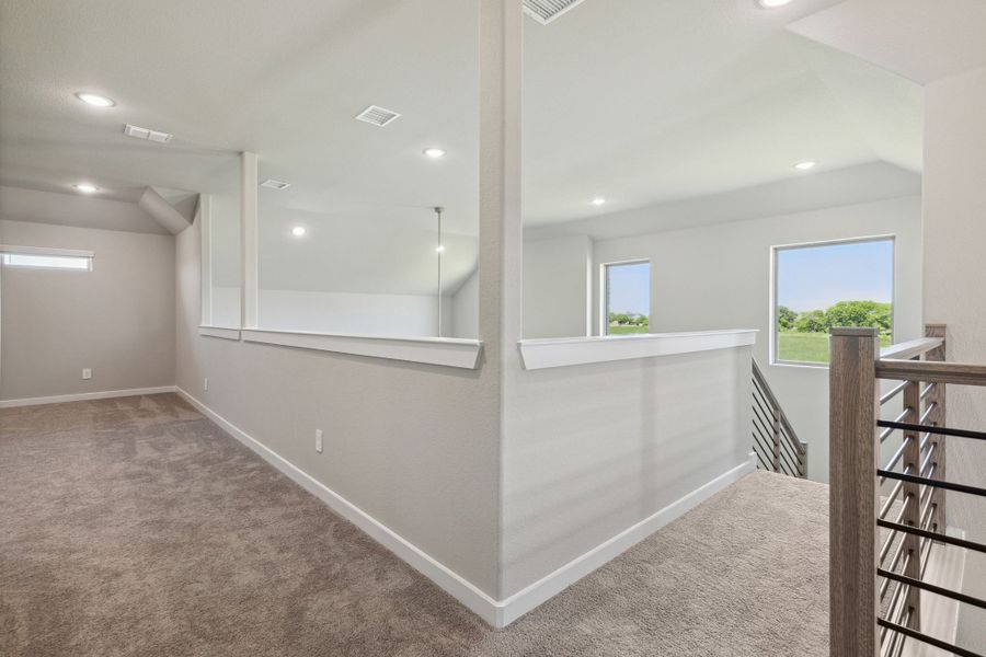 Upstairs in the Henley home plan by Trophy Signature Homes – REPRESENTATIVE PHOTO Upstairs in the Henley home plan by Trophy Signature Homes – REPRESENTATIVE PHOTO