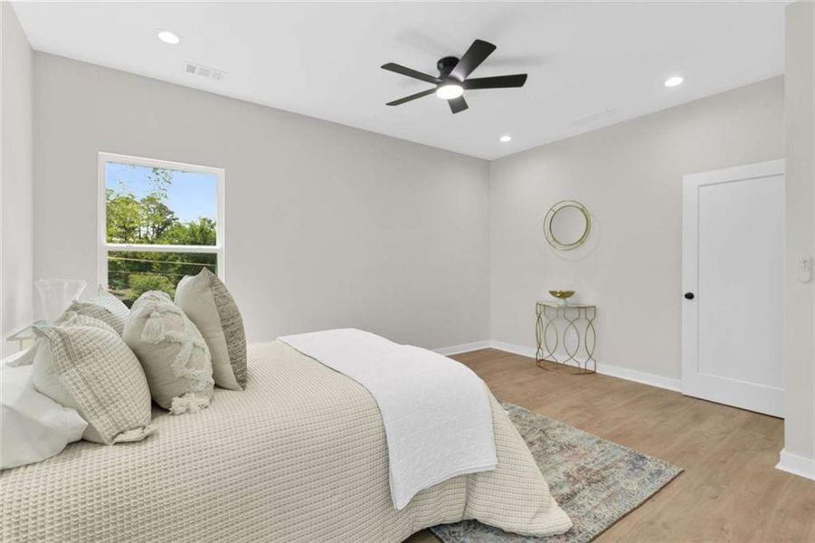 Furnished interior view inside a new home in , Atlanta (Image 5).