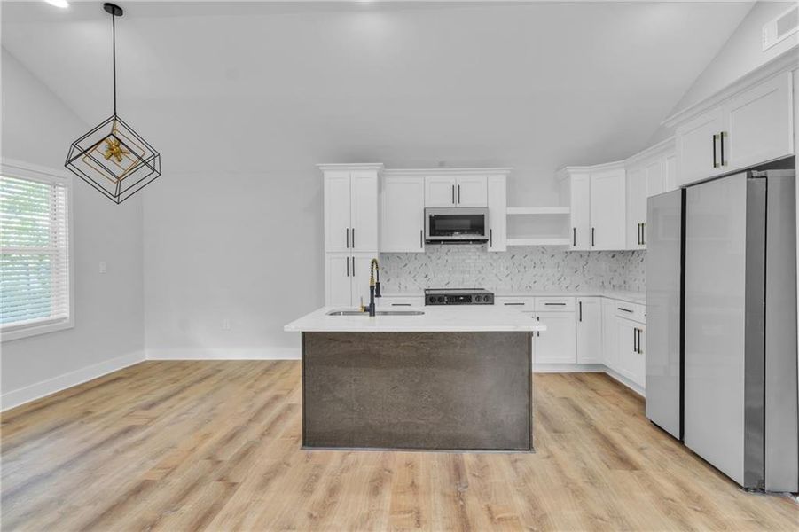 Furnished interior view inside a new home in , Atlanta (Image 10).