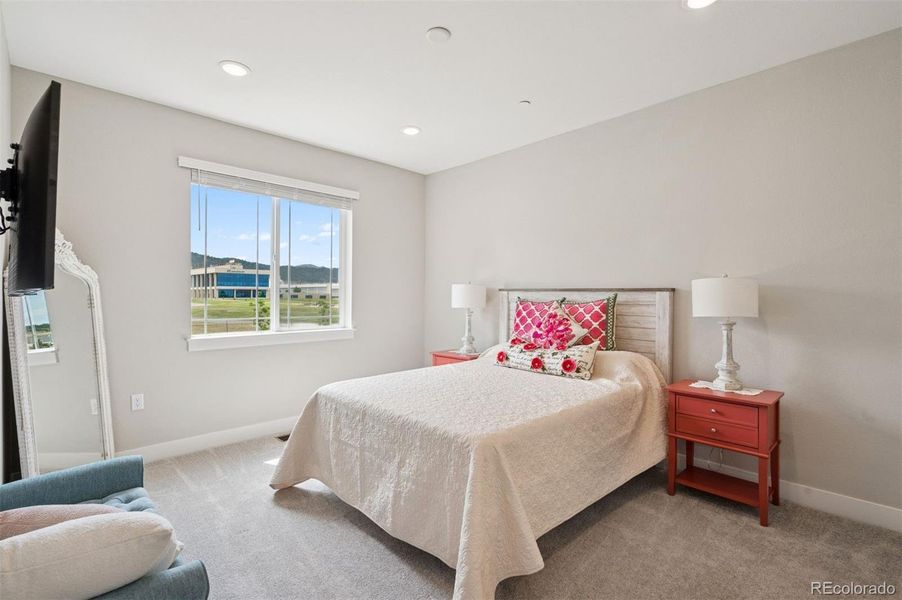 Furnished interior view inside a new home in Chatfield Bluffs, Littleton (Image 9).