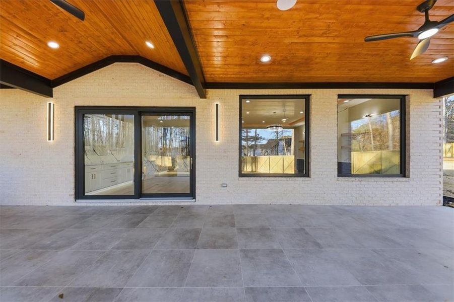 Exterior details and patio area of a home in , Lawrenceville (Image 39).