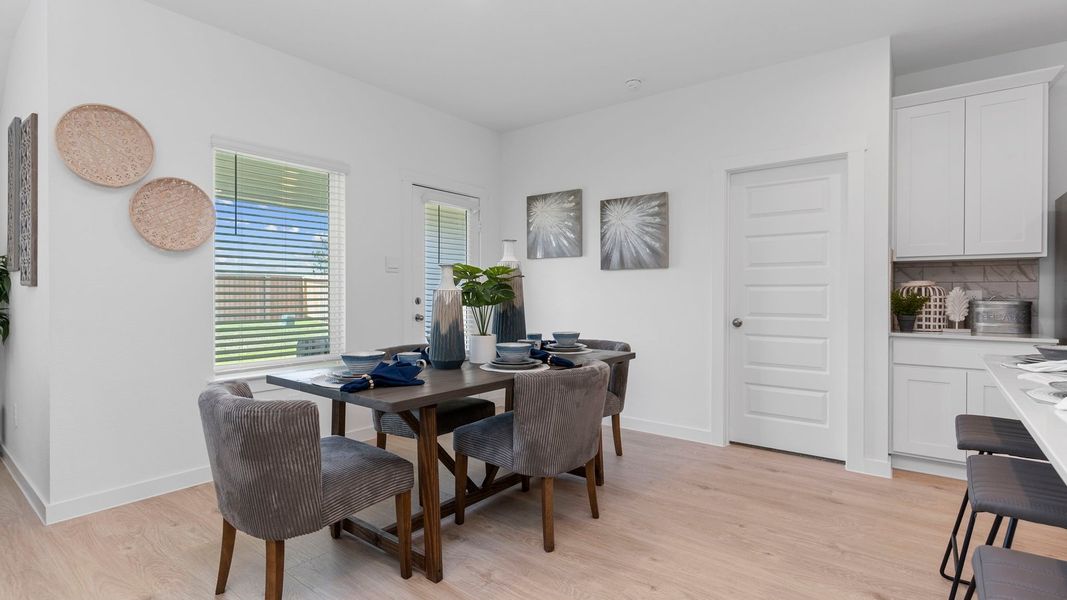 Furnished interior view inside a new home in Holly Ridge, Rosenberg (Image 3). Furnished interior view inside a new home in Holly Ridge, Rosenberg (Image 3).