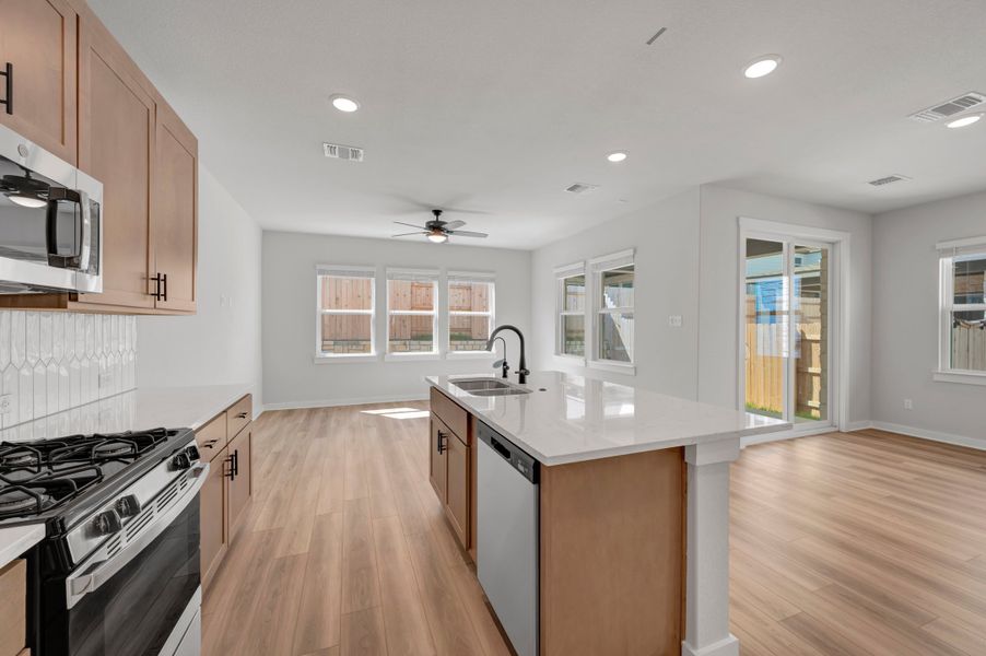 Furnished interior view inside a new home in Park Central, Georgetown (Image 13).