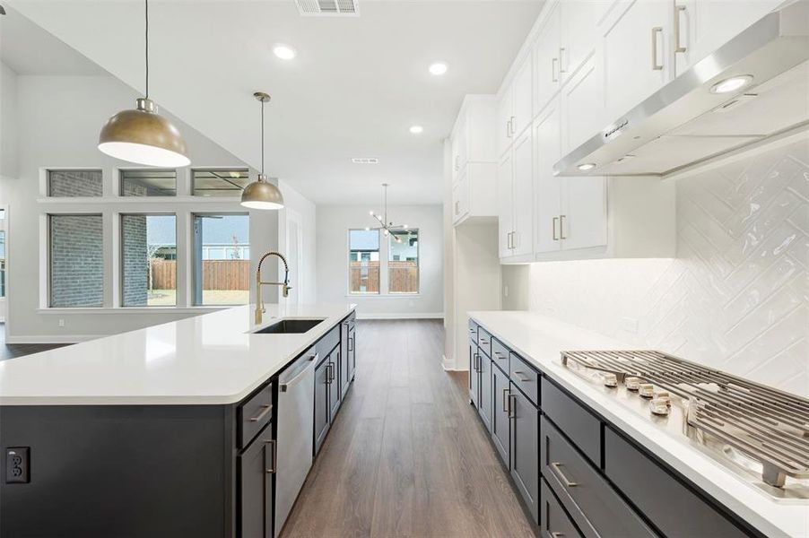 Furnished interior view inside a new home in The Ridge at Northlake, Northlake (Image 12).