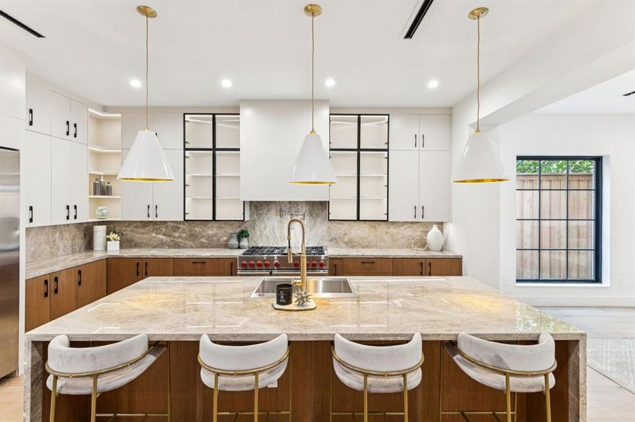 Furnished interior view inside a new home in , Dallas (Image 17).