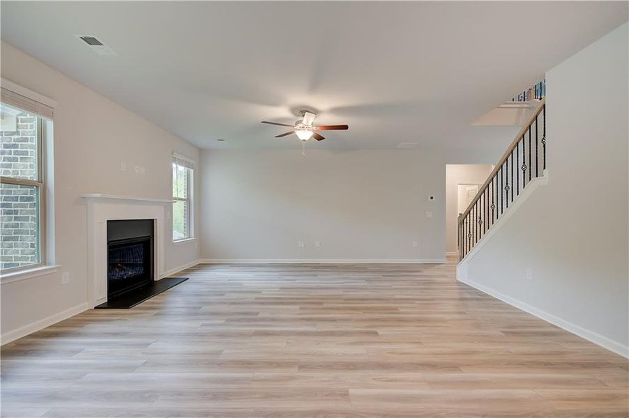 Spacious, unfurnished interior of a new home in Trinity Park, McDonough (Image 29).