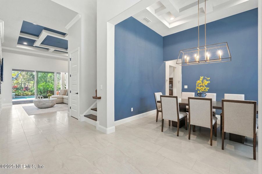 Furnished interior view inside a new home in , Palm Coast (Image 12).