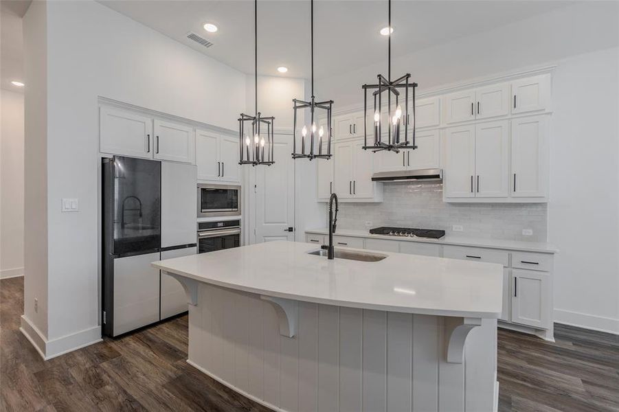 Furnished interior view inside a new home in , McKinney (Image 9).
