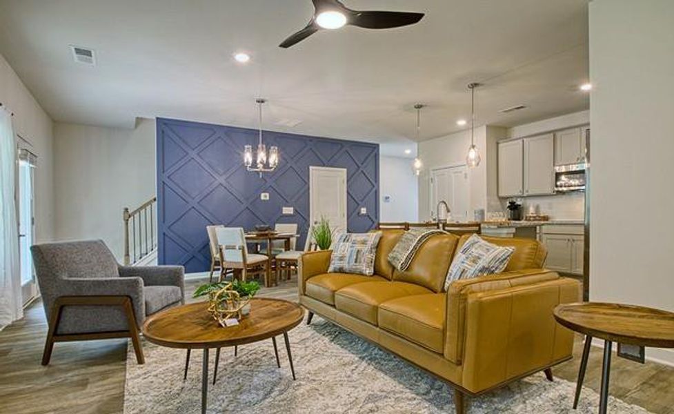 Furnished interior view inside a new home in Jones Crossing, Hogansville (Image 40).