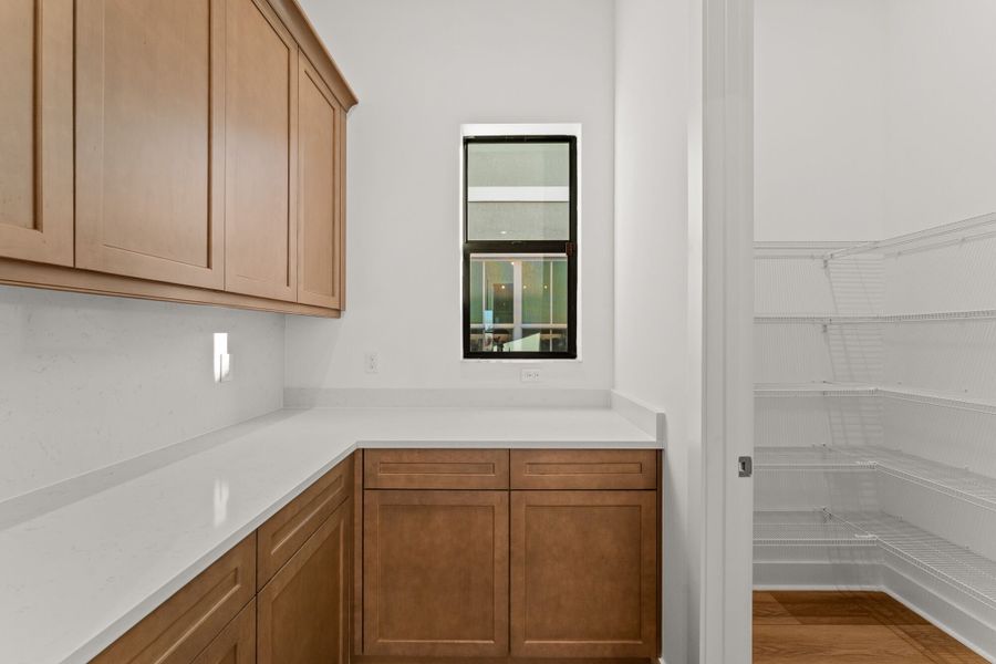 Representative furnished interior of a home built from the Cape by Mattamy Homes in Newfield - Rosette Park, Palm City (Image 5).