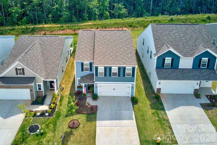 Front exterior of a new home in Legacy Ridge, Catawba, NC, highlighting curb appeal (Image 1). Front exterior of a new home in Legacy Ridge, Catawba, NC, highlighting curb appeal (Image 1).