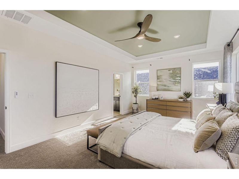 Furnished interior view inside a new home in Farmstead, Berthoud (Image 16).