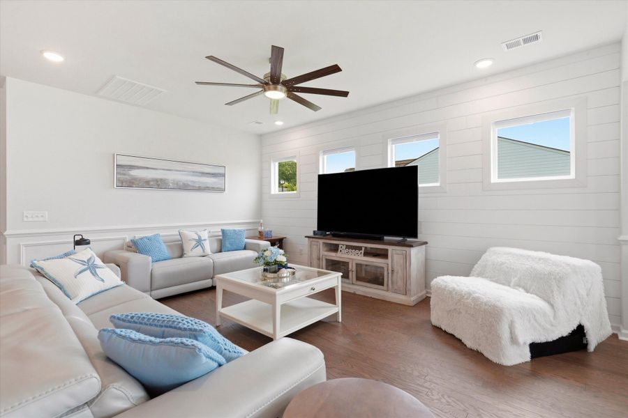 Furnished interior view inside a new home in , Johns Island (Image 18). Furnished interior view inside a new home in , Johns Island (Image 18).