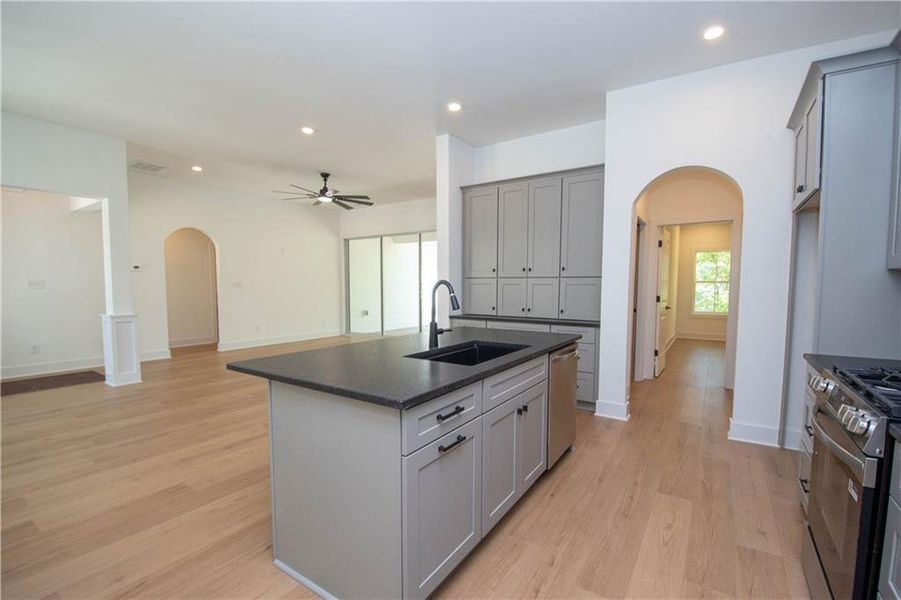 Furnished interior view inside a new home in , Fayetteville (Image 15).