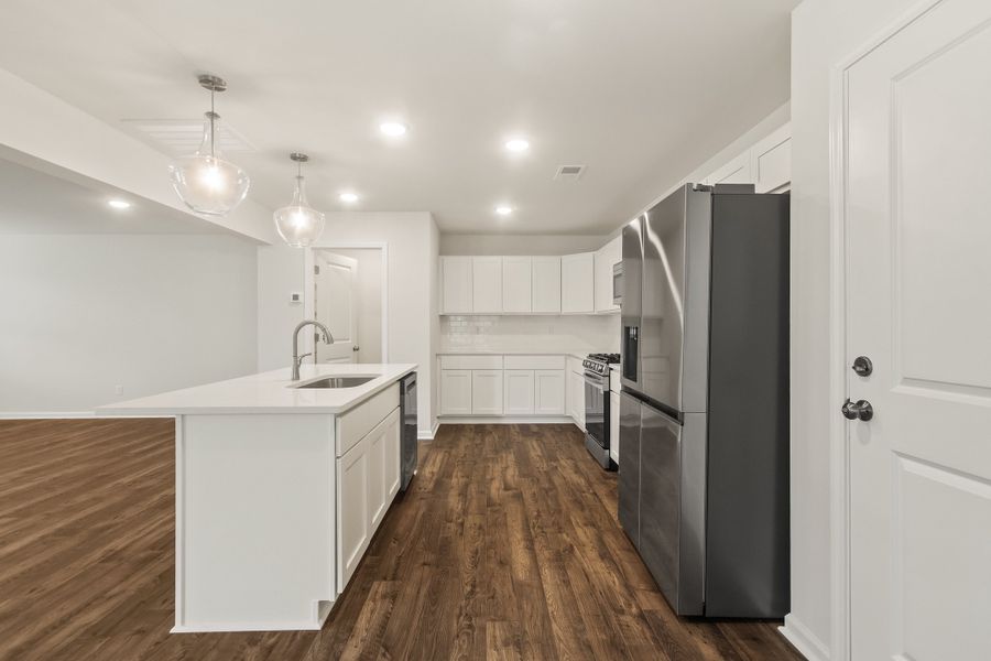 Furnished interior view inside a new home in Victorywoods Village, Columbia (Image 2). Furnished interior view inside a new home in Victorywoods Village, Columbia (Image 2).