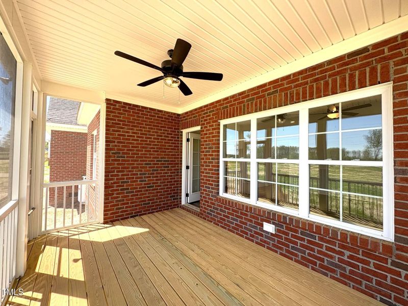 Screened In Back Porch 1