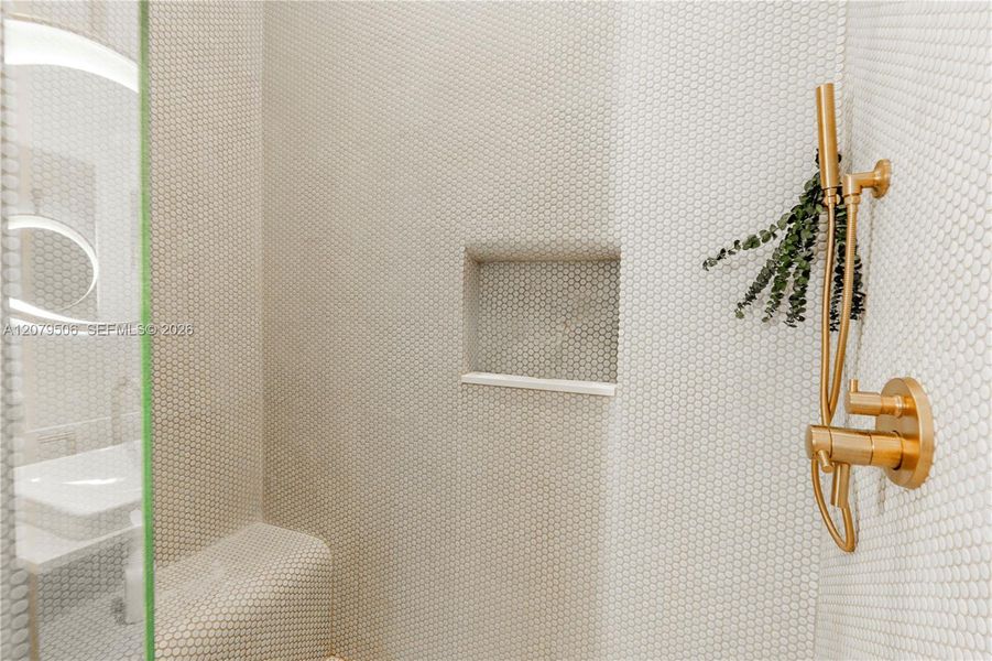Close-up of interior finishes inside a home in , Miami (Image 21).