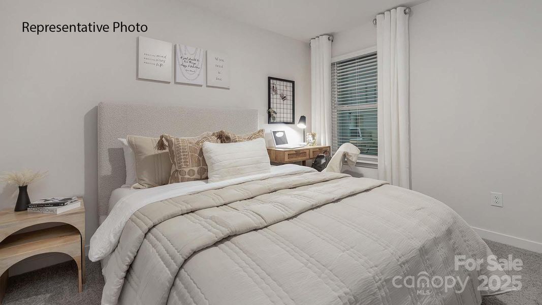 Furnished interior view inside a new home in Clark Creek Landing, Lincolnton (Image 8).