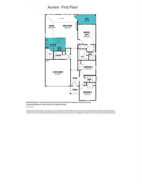 Aurora - Floor Plan