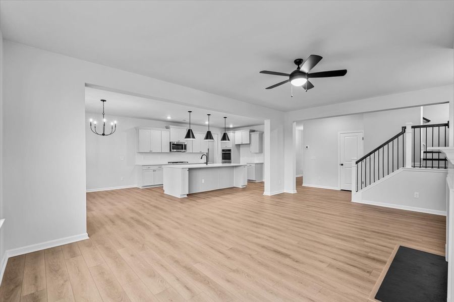 Spacious, unfurnished interior of a new home in Fieldstone, Lexington (Image 30). Spacious, unfurnished interior of a new home in Fieldstone, Lexington (Image 30).