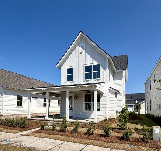 Front exterior of a new home in , Summerville, SC, highlighting curb appeal (Image 1). Front exterior of a new home in , Summerville, SC, highlighting curb appeal (Image 1).