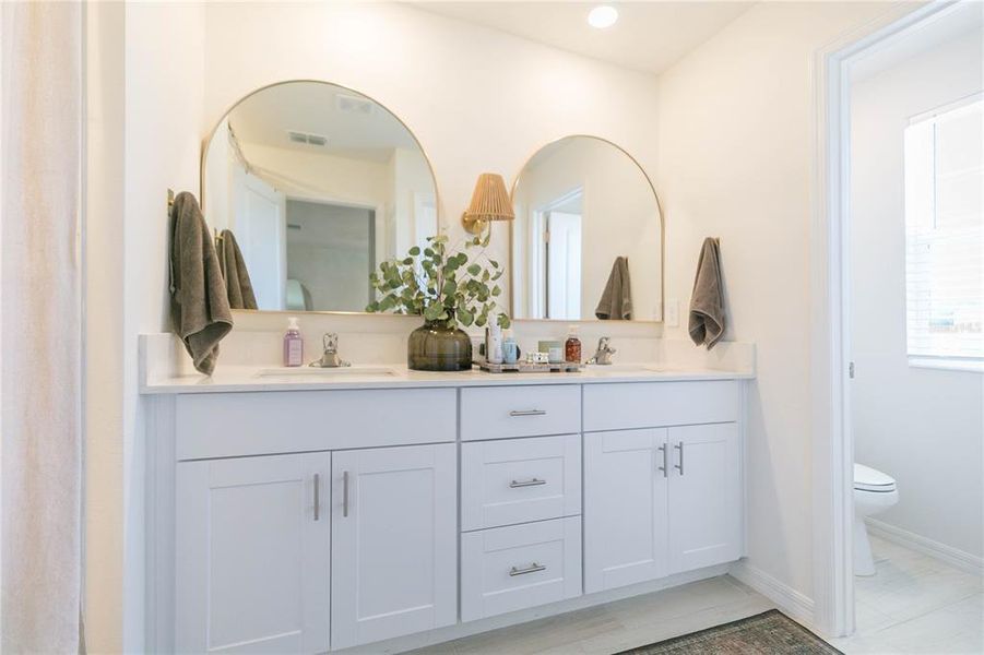 Furnished interior view inside a new home in Angeline, Land O' Lakes (Image 15).