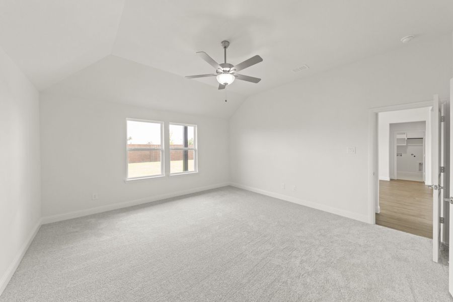 Spacious, unfurnished interior of a new home in River Ranch, Van Alstyne (Image 27). Spacious, unfurnished interior of a new home in River Ranch, Van Alstyne (Image 27).