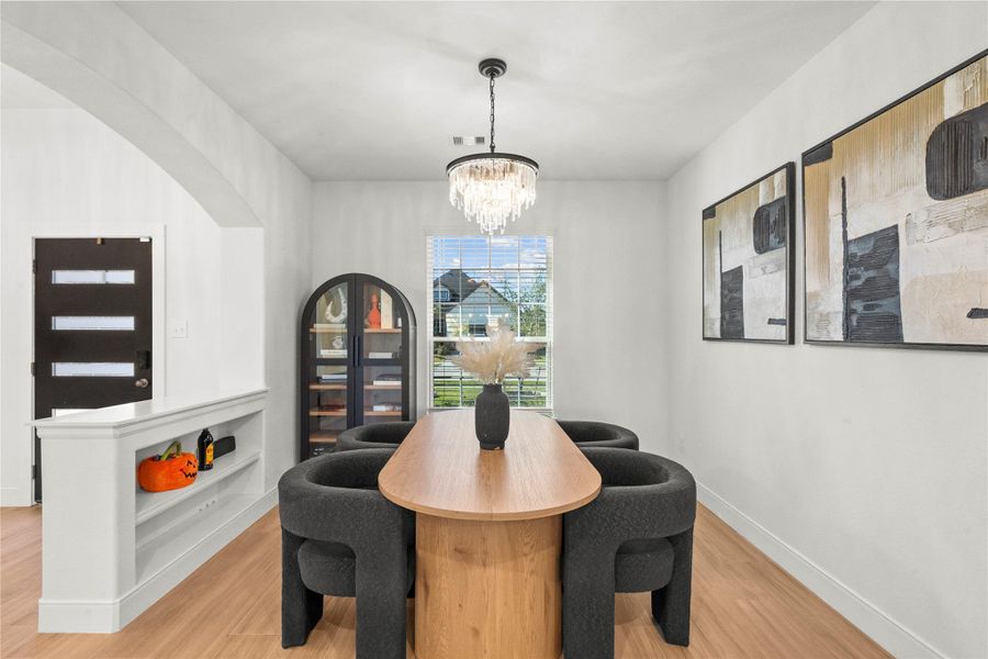 Furnished interior view inside a new home in , Santa Fe (Image 12). Furnished interior view inside a new home in , Santa Fe (Image 12).