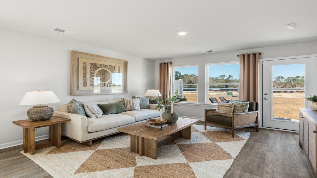 Furnished interior view inside a new home in McKenzie Gardens, Brunswick (Image 9).