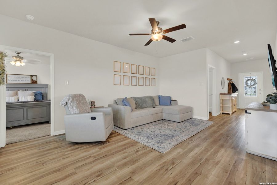 Furnished interior view inside a new home in Rosewood Estates, Lytle (Image 23). Furnished interior view inside a new home in Rosewood Estates, Lytle (Image 23).
