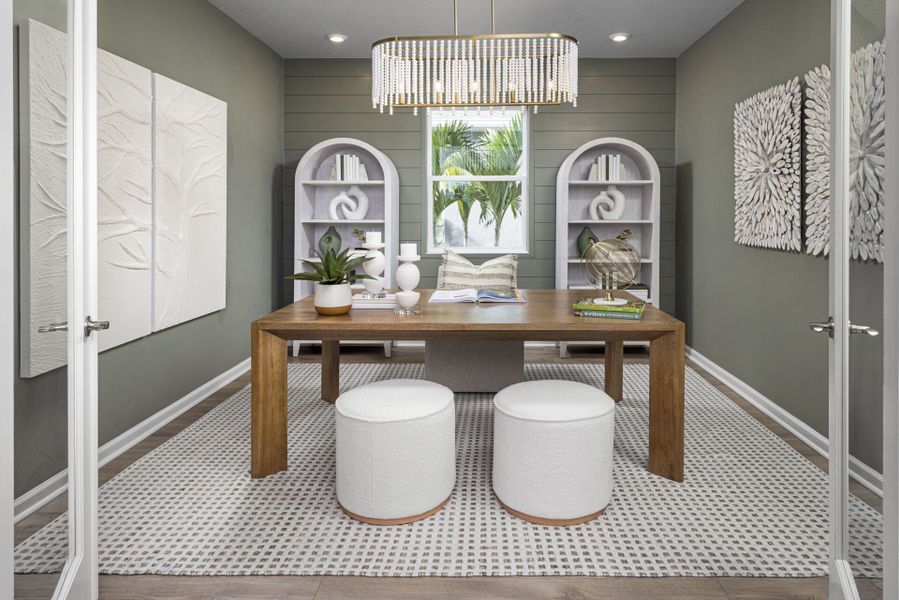 Representative furnished interior of a home built from the Glades by Mattamy Homes in Pasadena Ridge, Zephyrhills (Image 8).