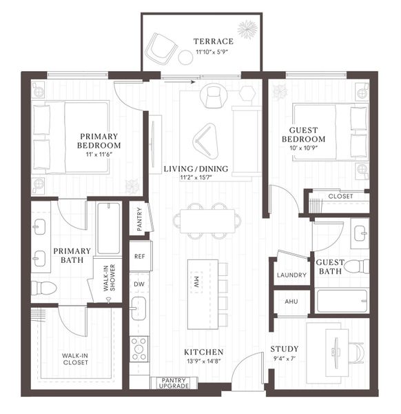 View of home floor plan