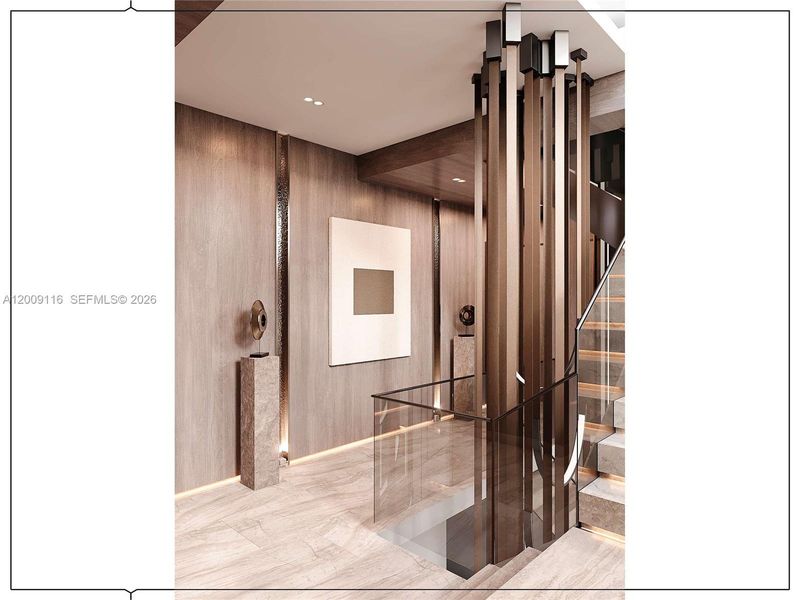 Furnished interior view inside a new home in , Golden Beach (Image 32).