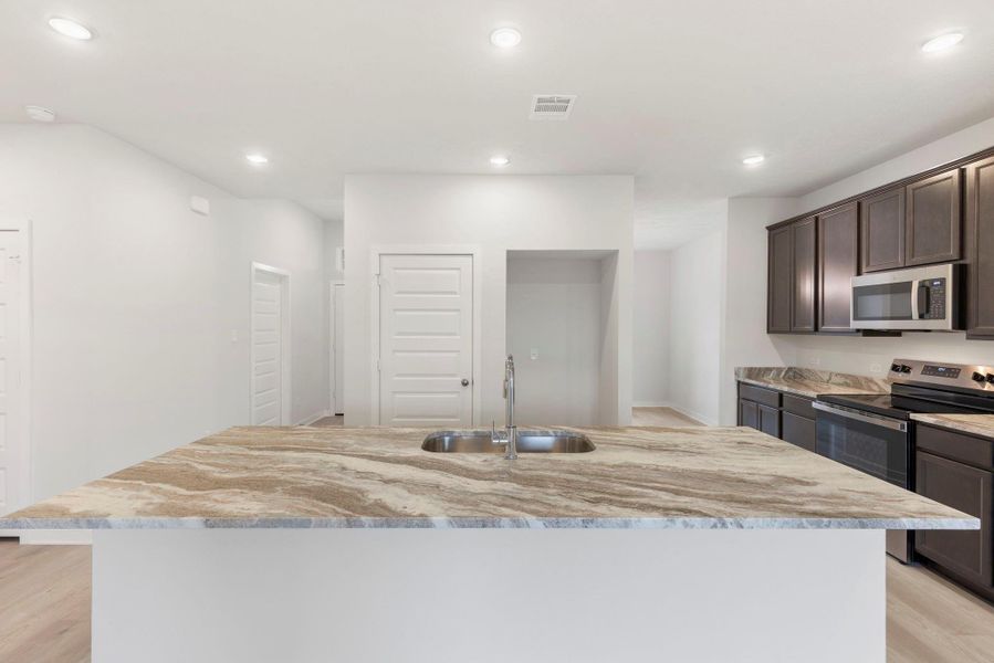 Furnished interior view inside a new home in , Huntsville (Image 10).