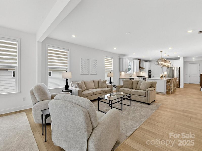 Furnished interior view inside a new home in Kinsdale, Lancaster (Image 38).