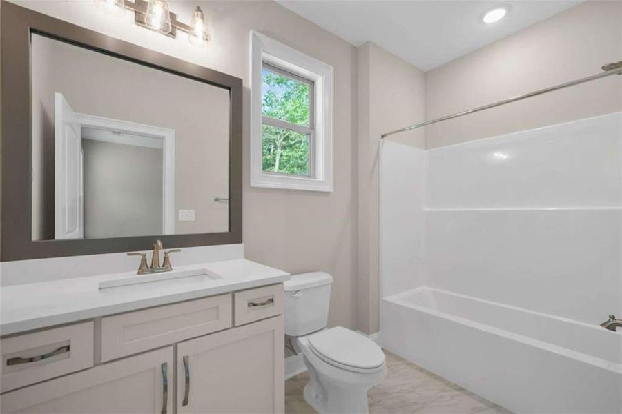 Furnished interior view inside a new home in , Conyers (Image 17).
