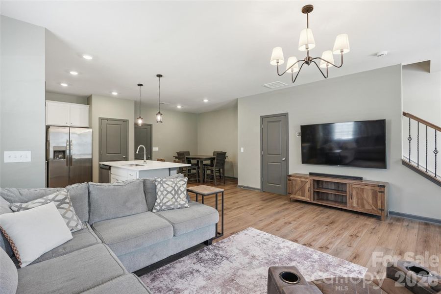 Furnished interior view inside a new home in Nolen Farm, Gastonia (Image 11).
