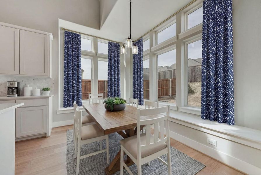 Furnished interior view inside a new home in Somerset Park, Rockwall (Image 11).