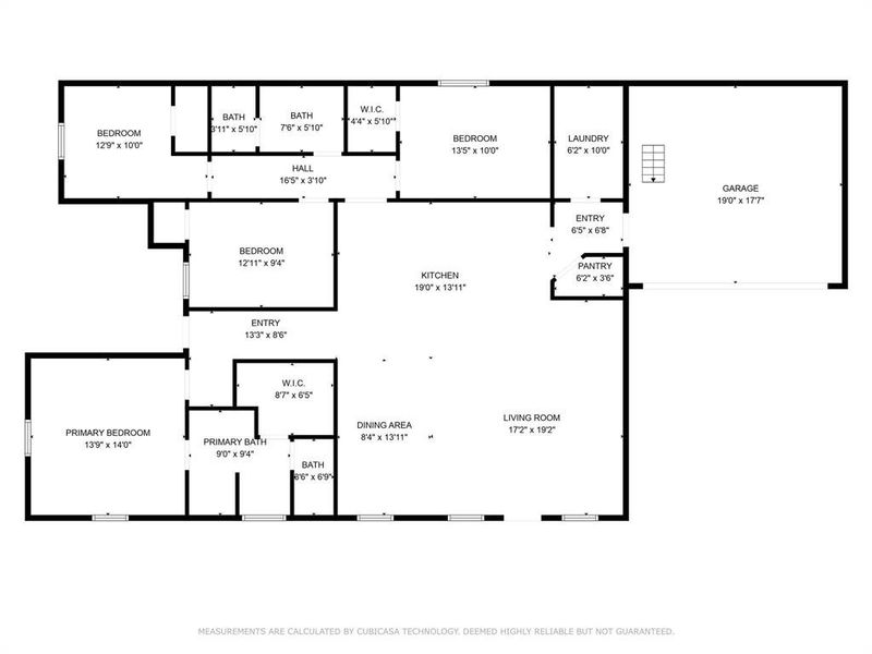 Floor Plan  with Dimensions