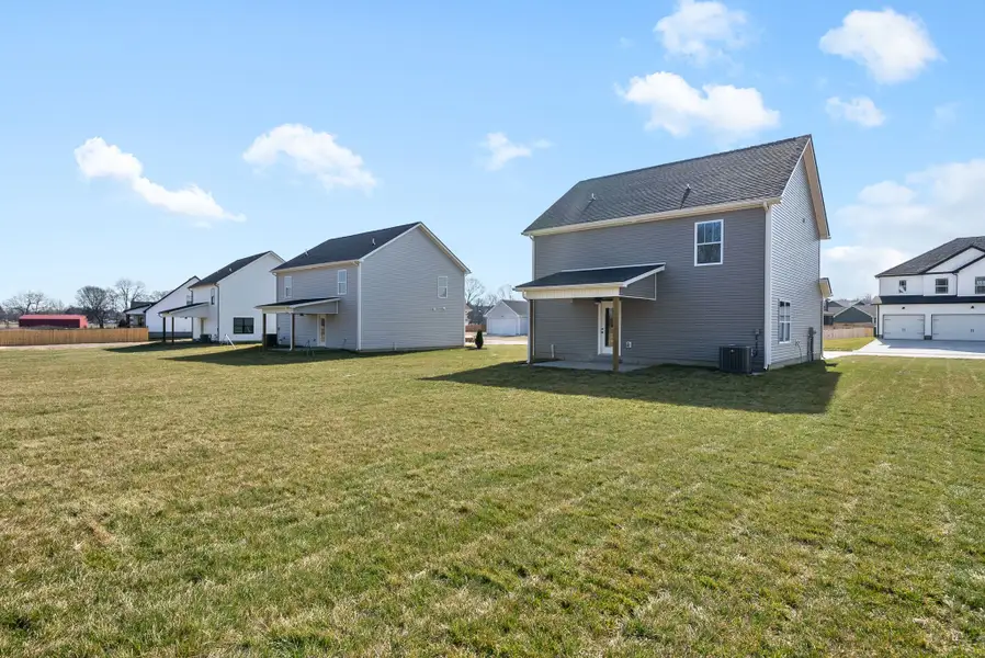 Representative exterior details of a home built from the Maui by Rockwood Homes in Garrettsburg Meadows, Clarksville (Image 21).