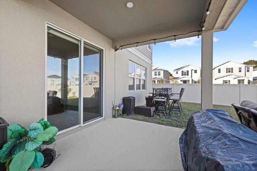 Exterior details and patio area of a home in , Davenport (Image 3). Exterior details and patio area of a home in , Davenport (Image 3).