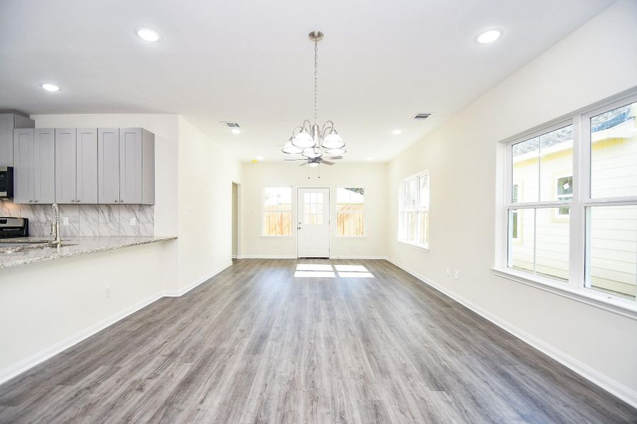 Spacious, unfurnished interior of a new home in , Houston (Image 14). Spacious, unfurnished interior of a new home in , Houston (Image 14).
